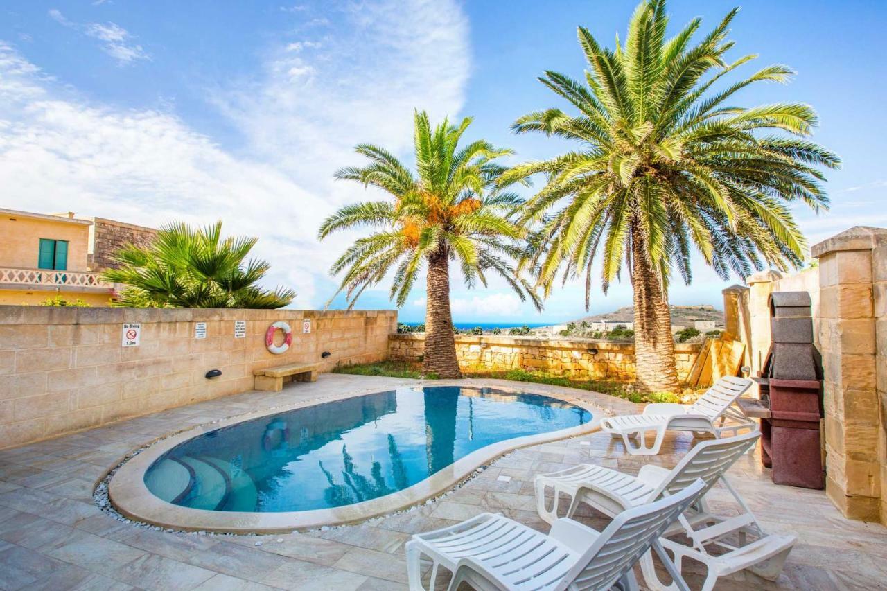 Il-Palma Holiday Farmhouse With Sunny Private Pool In Island Of Gozo 가르브 외부 사진